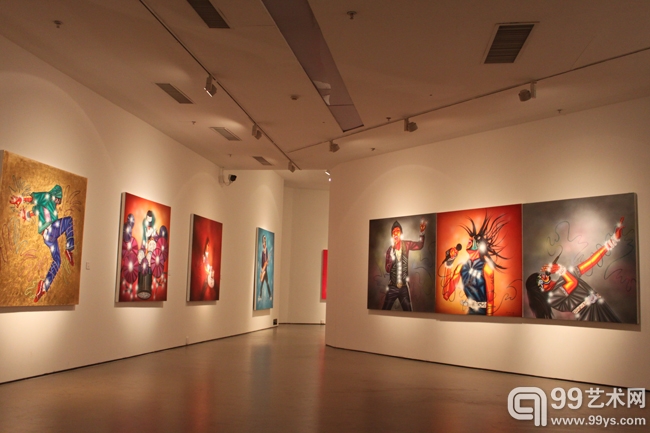 就像风一样自由——罗丹 2012油画展展出作品
