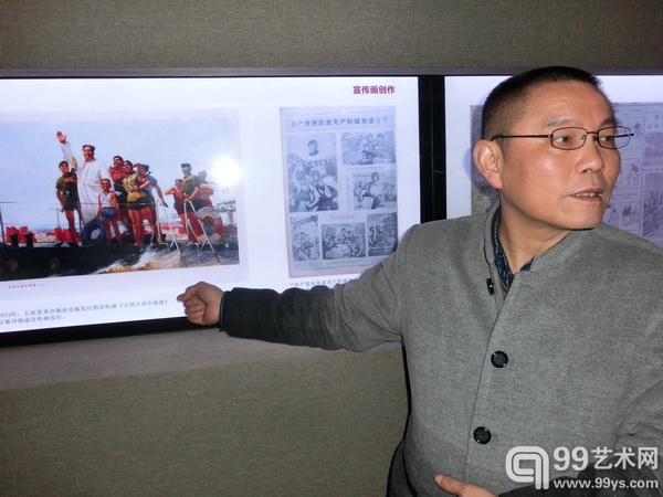 馆长傅中望对湖北的艺术家和艺术作品如数家珍