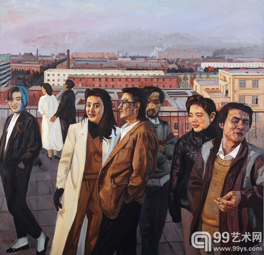 刘小东《青春故事》