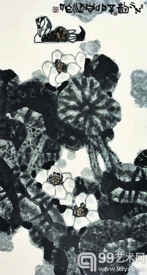 尚涛《水韵》，作于2011年。