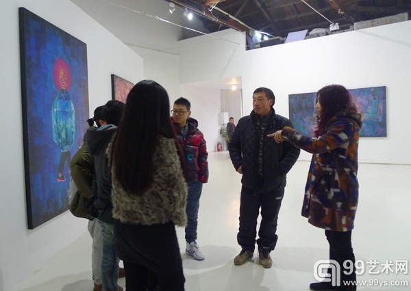 "宝石迷阵——刘光光个展"展览现场