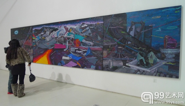 "宝石迷阵——刘光光个展"展览现场