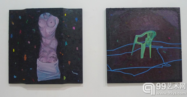 "宝石迷阵——刘光光个展"展出作品