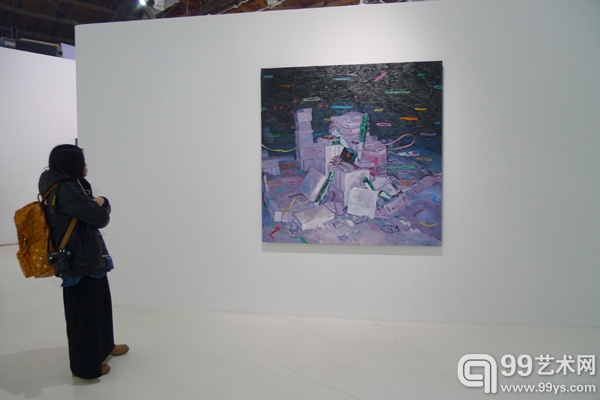 "宝石迷阵——刘光光个展"展览现场