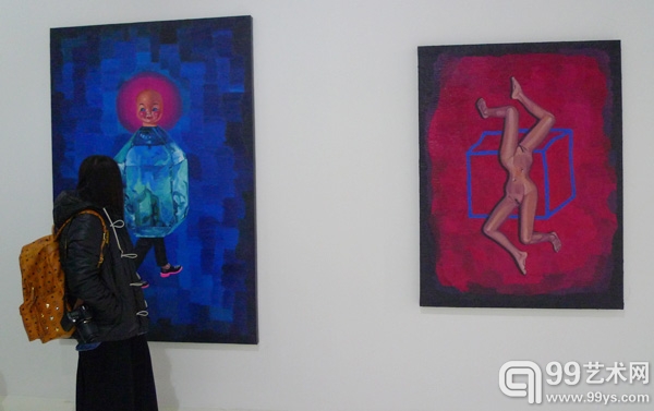 "宝石迷阵——刘光光个展"展览现场