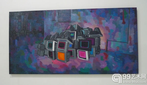 "宝石迷阵——刘光光个展"展出作品