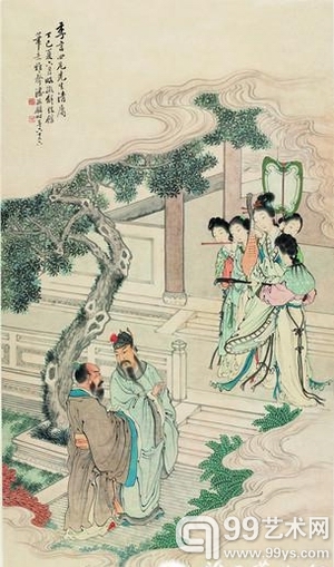潘振镛《蟾宫图》