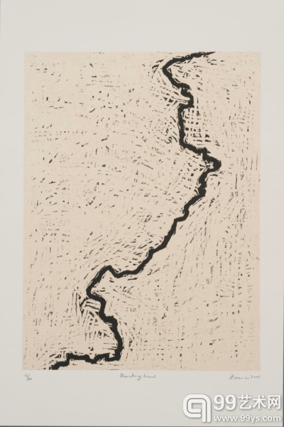 扎里娜·哈什米作品《分割线》