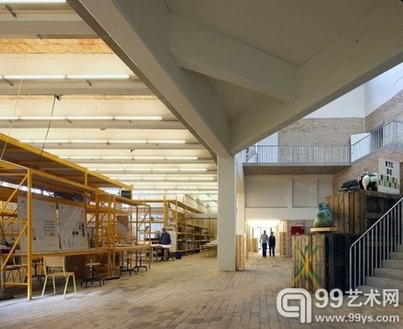 51N4E设计的布达岛艺术家工作室和展览空间