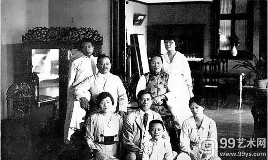 1917年宋氏全家照 