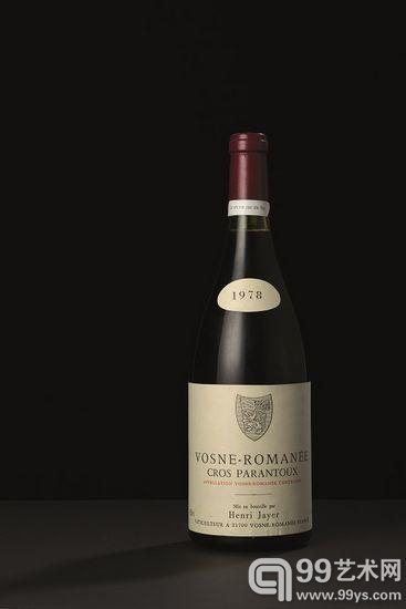 Vosne-Romanée Cros Parantoux(1978年)，Côte de Nuits产区，亨瑞•贾耶，1瓶1.5公升装