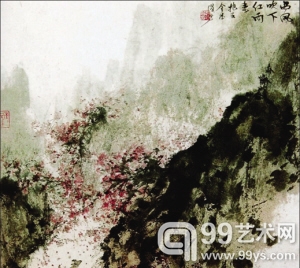 傅抱石作品