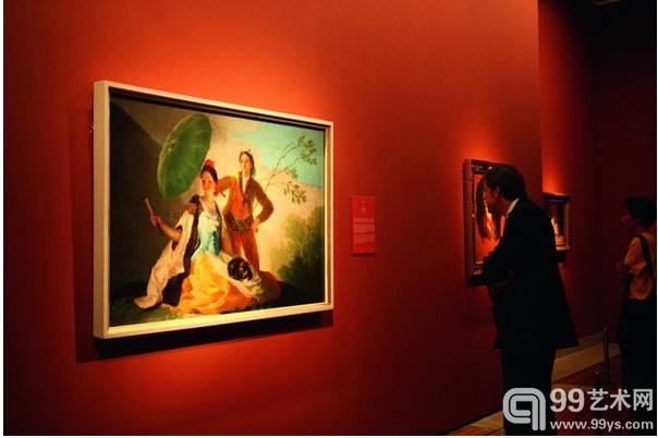 中国美术馆2007年“从提香到戈雅——普拉多博物馆藏艺术珍品展”展览现场