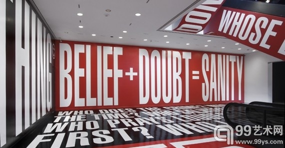 芭芭拉·克鲁格个展“Belief+Doubt”近日开幕