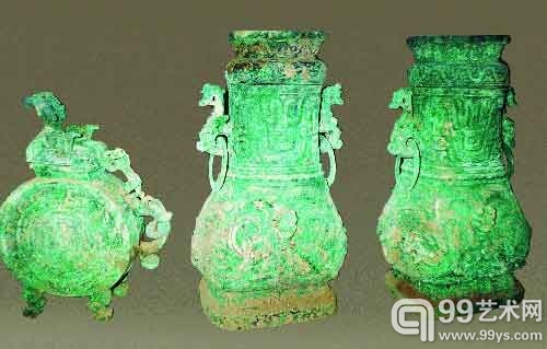 此次新出土的彝驹尊、逨钟、青铜编钟