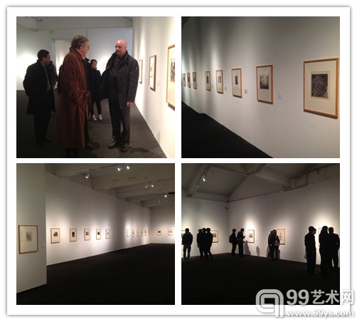奥托·迪克斯版画展现场
