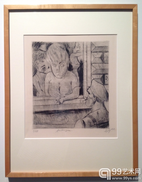 《安特卫普》 铜版画 1922