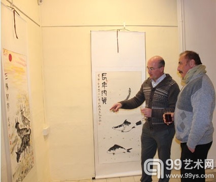 张剑峰巡展马耳他开幕 地中海岛国刮艺术风