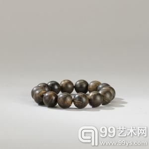 《佛珠》沉香 14P,Φ:1.6cm,33g