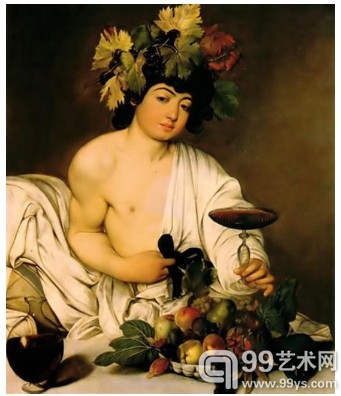卡拉瓦乔《酒神巴克斯》图片