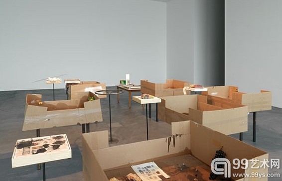Installation View of here，here and here