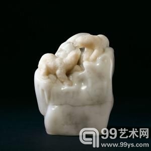 林亨云作坑头石《北极情侣》福建东南2011秋拍