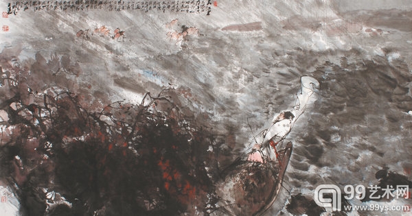 大江东去178cm x 95cm