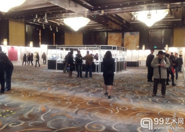 苏富比香港春拍北京预展现场
