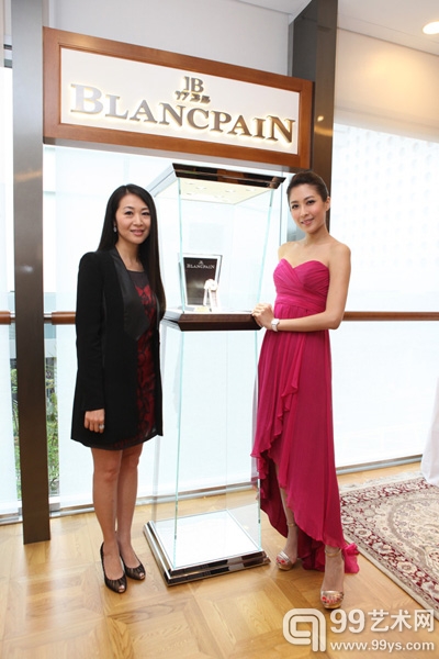 宝珀中环国际金融中心专卖店隆重揭幕 著名艺人陈敏之示范品牌名表