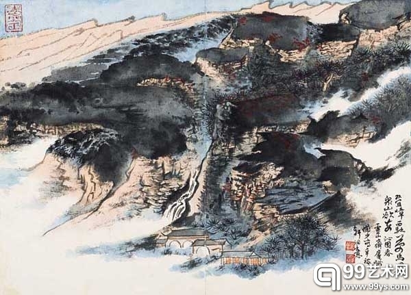 嘉德香港春拍推出中国水墨画作品以及香港水墨