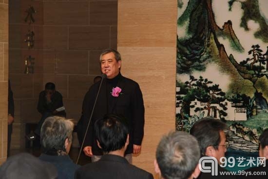 倚江南- 方骏中国画展在中国美术馆开幕