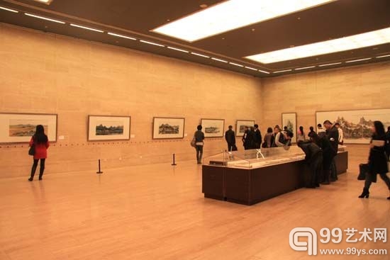 倚江南- 方骏中国画展在中国美术馆开幕