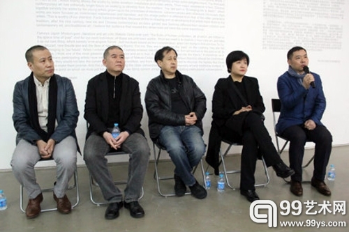 “再水墨：2000－2012中国当代水墨邀请展”新闻发布会现场