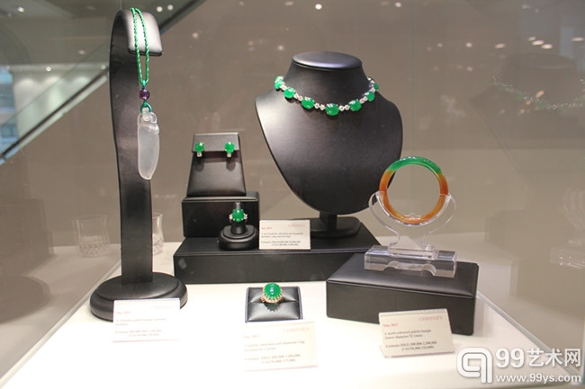 香港佳士得2013春拍预展现场