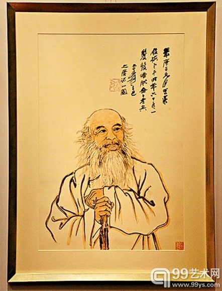 张大千名画在港拍卖估值逾亿