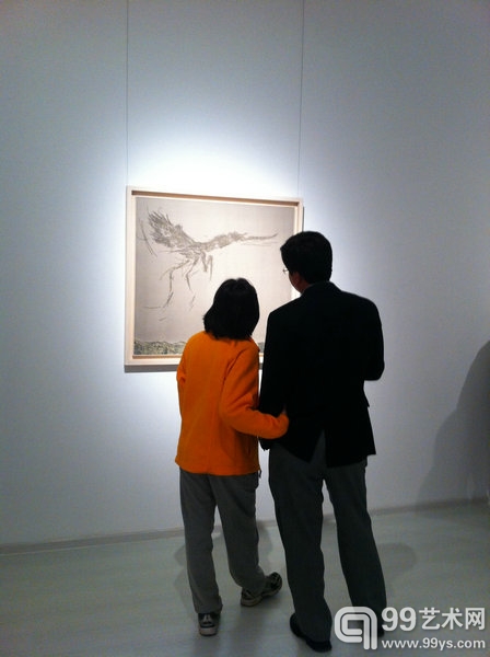 “言——新水墨·切片系列展”现场