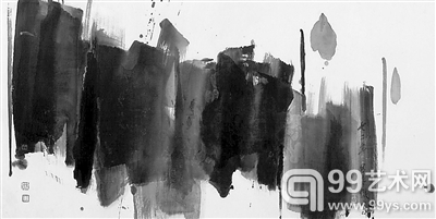 2013年中国嘉德“香港水墨”专场中，吕寿琨作于1972年的《禅画·荷花》以估价4倍的74.75万港元折桂。