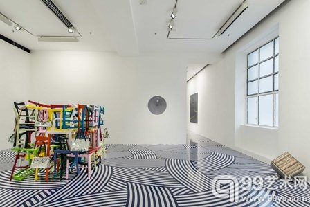 Jim Lambie香港艺术门画廊个展