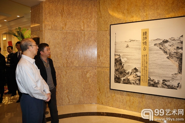 “澳门美景艺术旅程"开幕现场