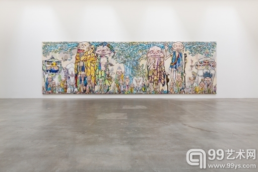 视觉盛宴 村上隆“Arhat” @ Blum and Poe展览