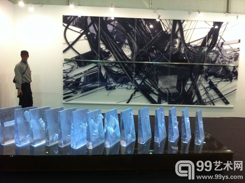 2013上海春季艺术沙龙VIP预展现场