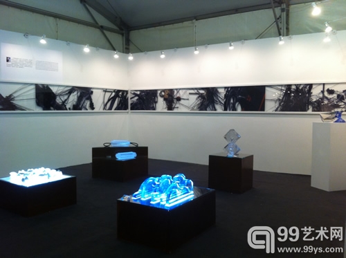 2013上海春季艺术沙龙VIP预展现场