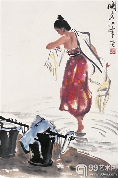 杨之光 澜沧江畔