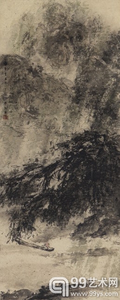 傅抱石力作《风雨归舟》将现永乐春拍