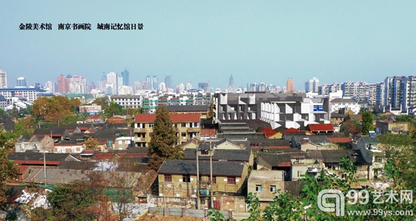 一院两馆外景效果图