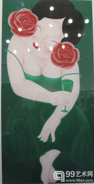 《想象幸福》版画 70×135cm