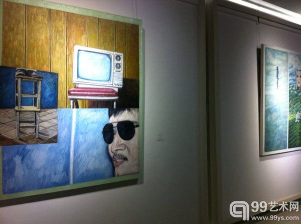 “异语同境”青年艺术家联展现场