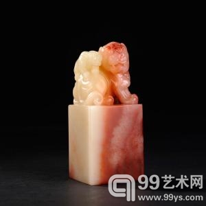 芙蓉石 母子情章