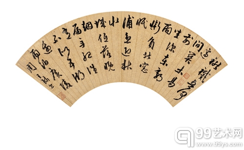周天球 雨泊广陵五律