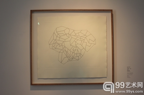 理查德·邓肯《连体字母》2010 蚀刻版画